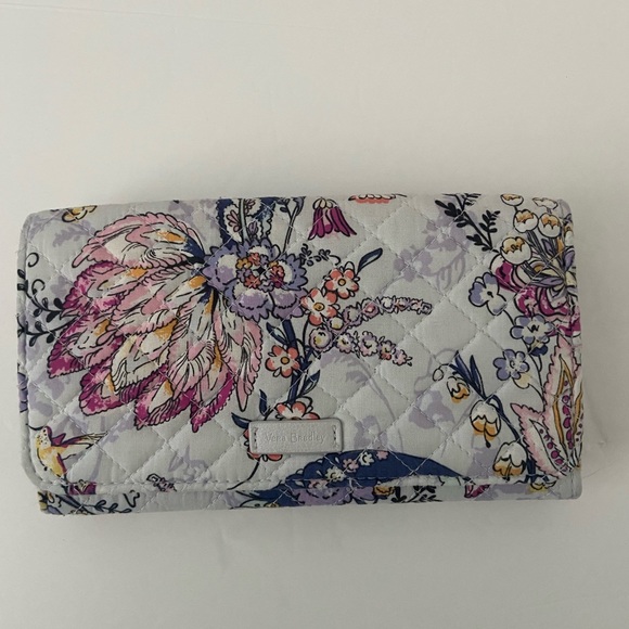 Vera Bradley Bags Vera Bradley Trifold Wallet Hummingbird Blooms